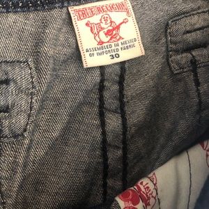 True religion Denim shorts w30